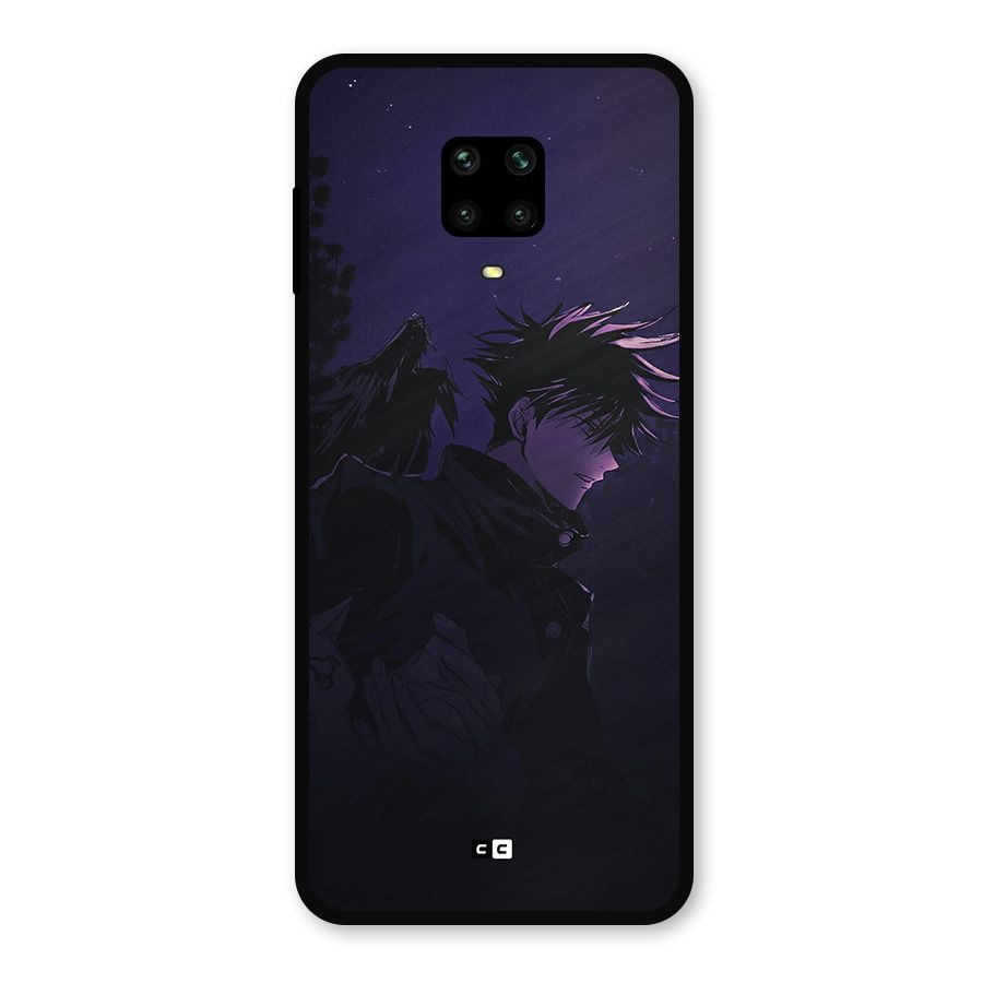 Fushiguro Demon Crows Metal Back Case for Poco M2