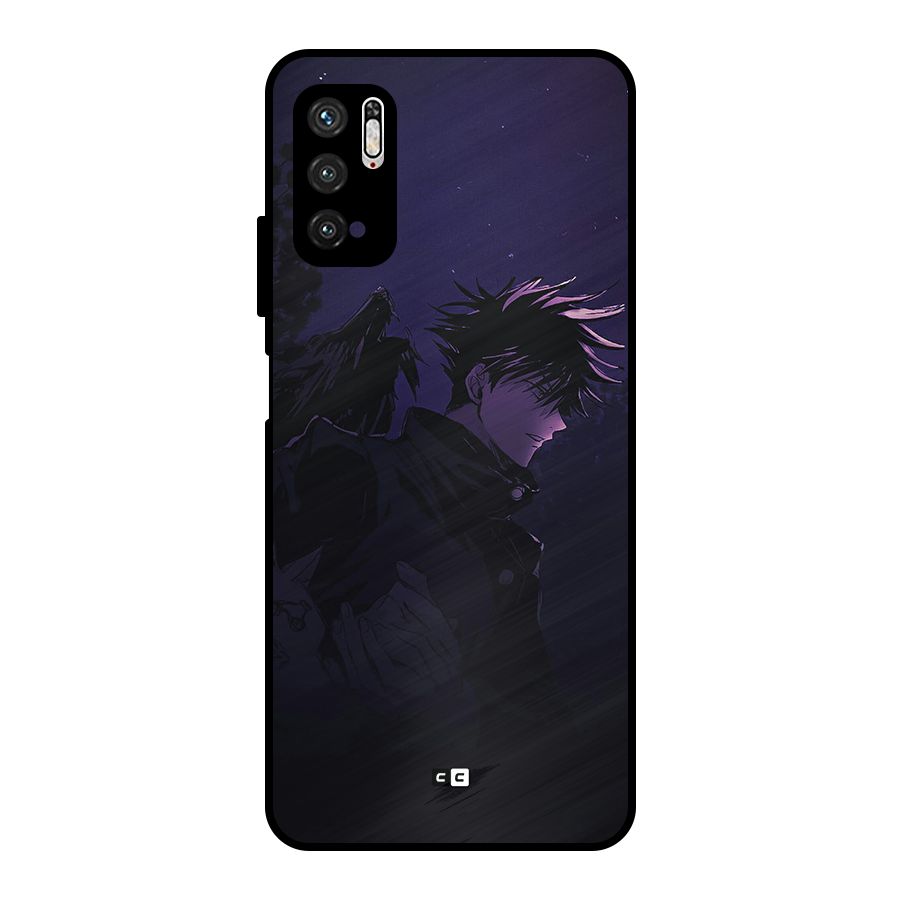 Fushiguro Demon Crows Metal Back Case for Poco M3 Pro 5G
