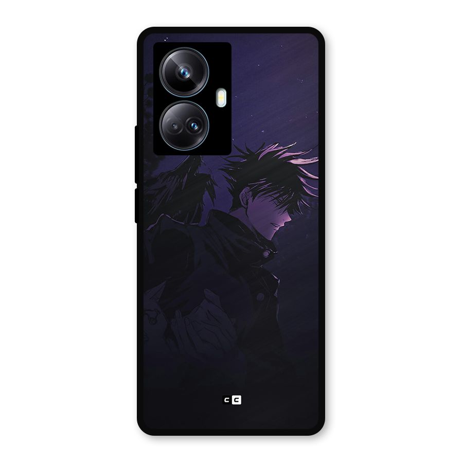 Fushiguro Demon Crows Metal Back Case for Realme 10 Pro Plus