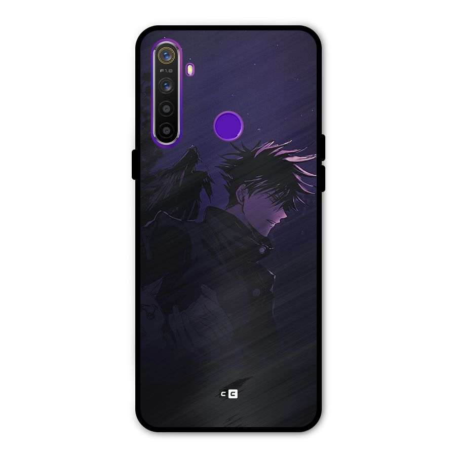 Fushiguro Demon Crows Metal Back Case for Realme 5i