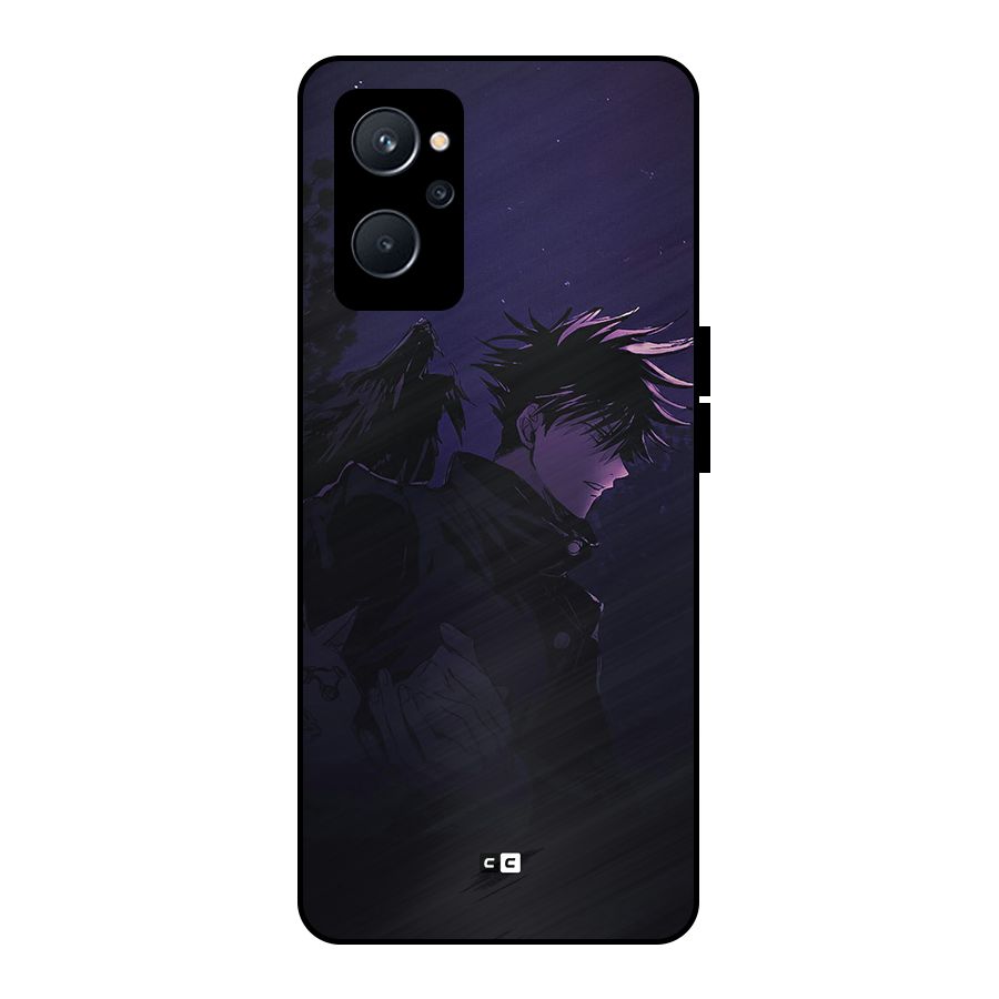 Fushiguro Demon Crows Metal Back Case for Realme 9i 5G