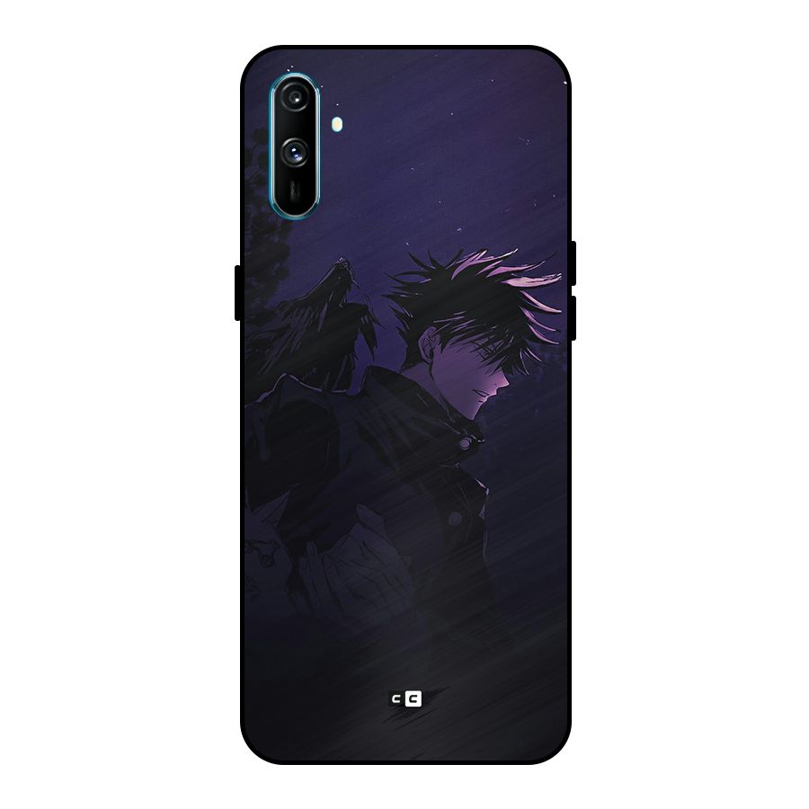 Fushiguro Demon Crows Metal Back Case for Realme C3