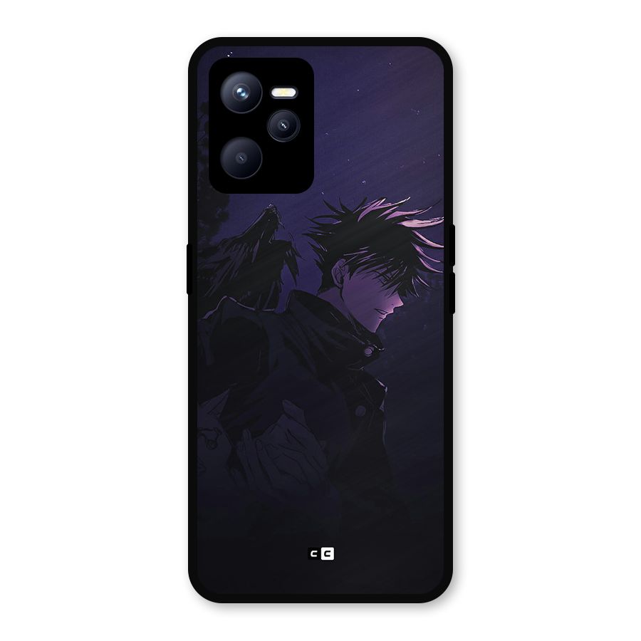 Fushiguro Demon Crows Metal Back Case for Realme C35