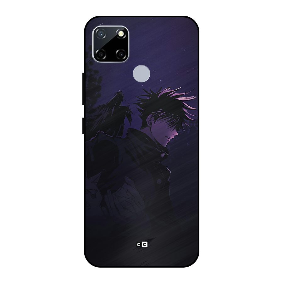 Fushiguro Demon Crows Metal Back Case for Realme Narzo 30A