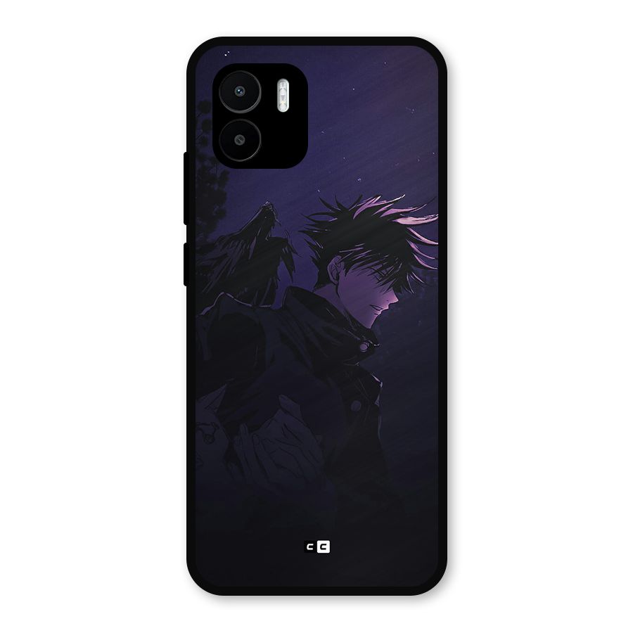 Fushiguro Demon Crows Metal Back Case for Redmi A2