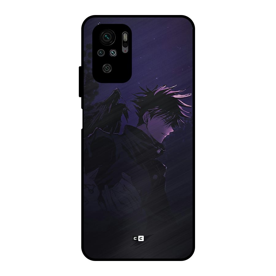 Fushiguro Demon Crows Metal Back Case for Redmi Note 11 SE