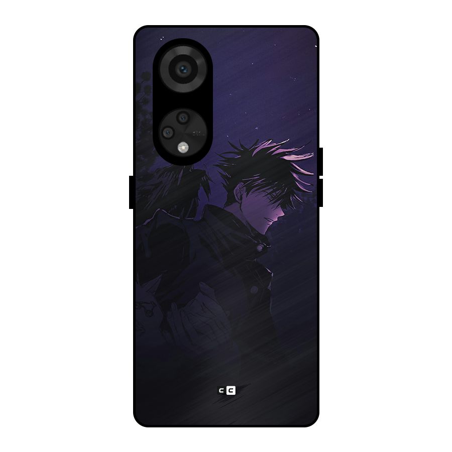 Fushiguro Demon Crows Metal Back Case for Reno8 T 5G