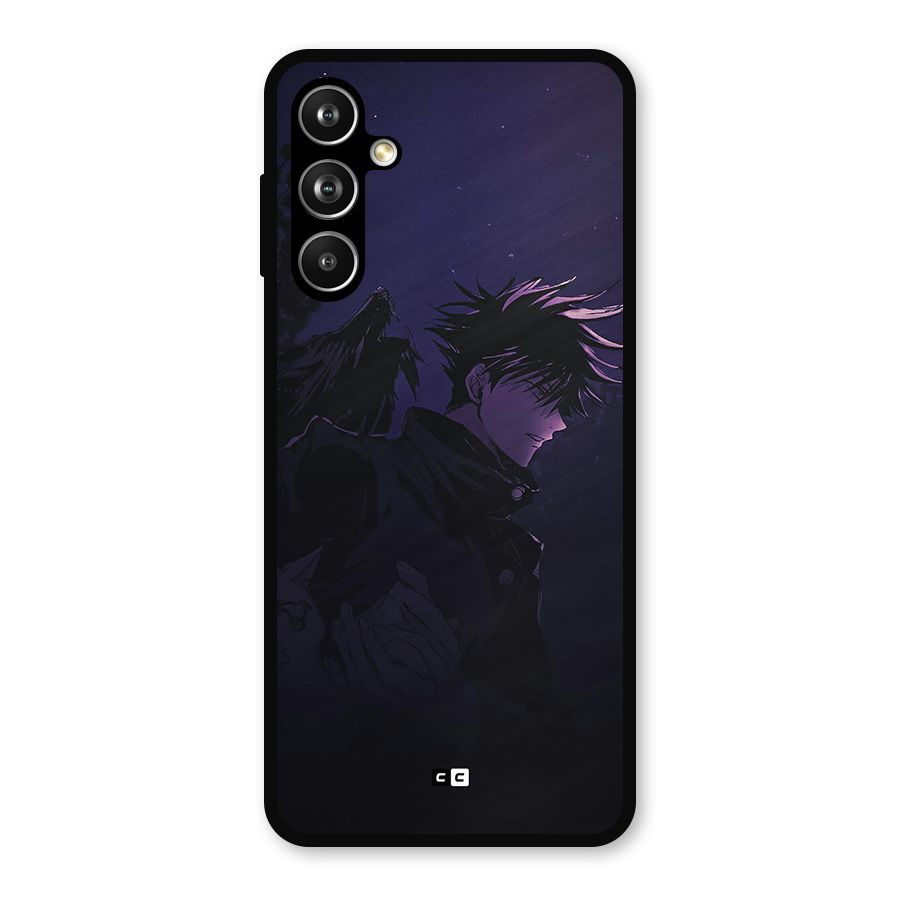 Fushiguro Demon Crows Metal Back Case for Samsung Galaxy M54
