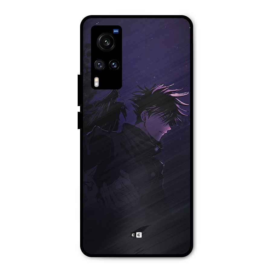 Fushiguro Demon Crows Metal Back Case for Vivo X60
