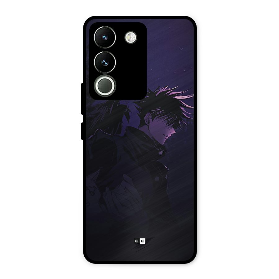 Fushiguro Demon Crows Metal Back Case for Vivo Y200