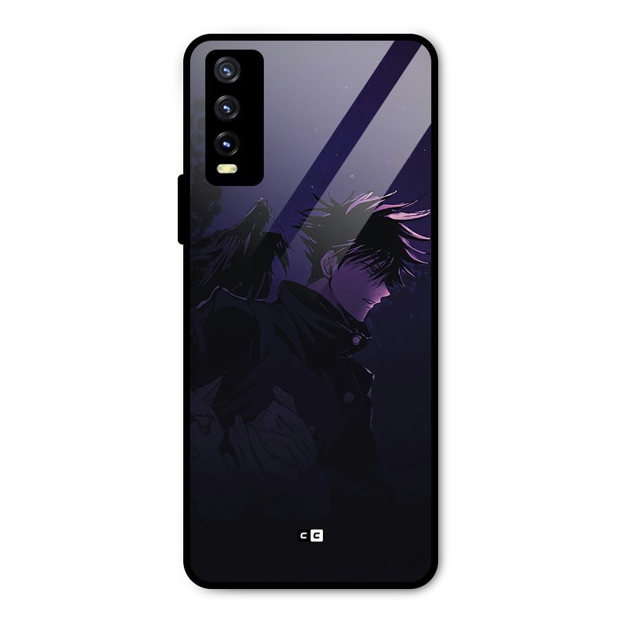 Fushiguro Demon Crows Metal Back Case for Vivo Y20g