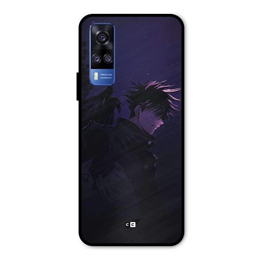 Fushiguro Demon Crows Metal Back Case for Vivo Y51A