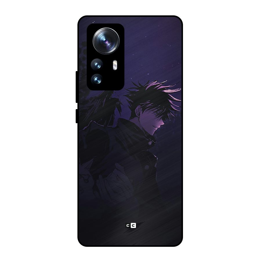 Fushiguro Demon Crows Metal Back Case for Xiaomi 12 Pro