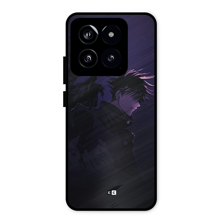 Fushiguro Demon Crows Metal Back Case for Xiaomi 14