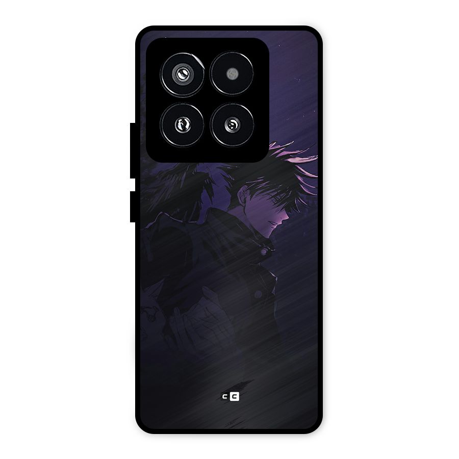 Fushiguro Demon Crows Metal Back Case for Xiaomi 14 Pro