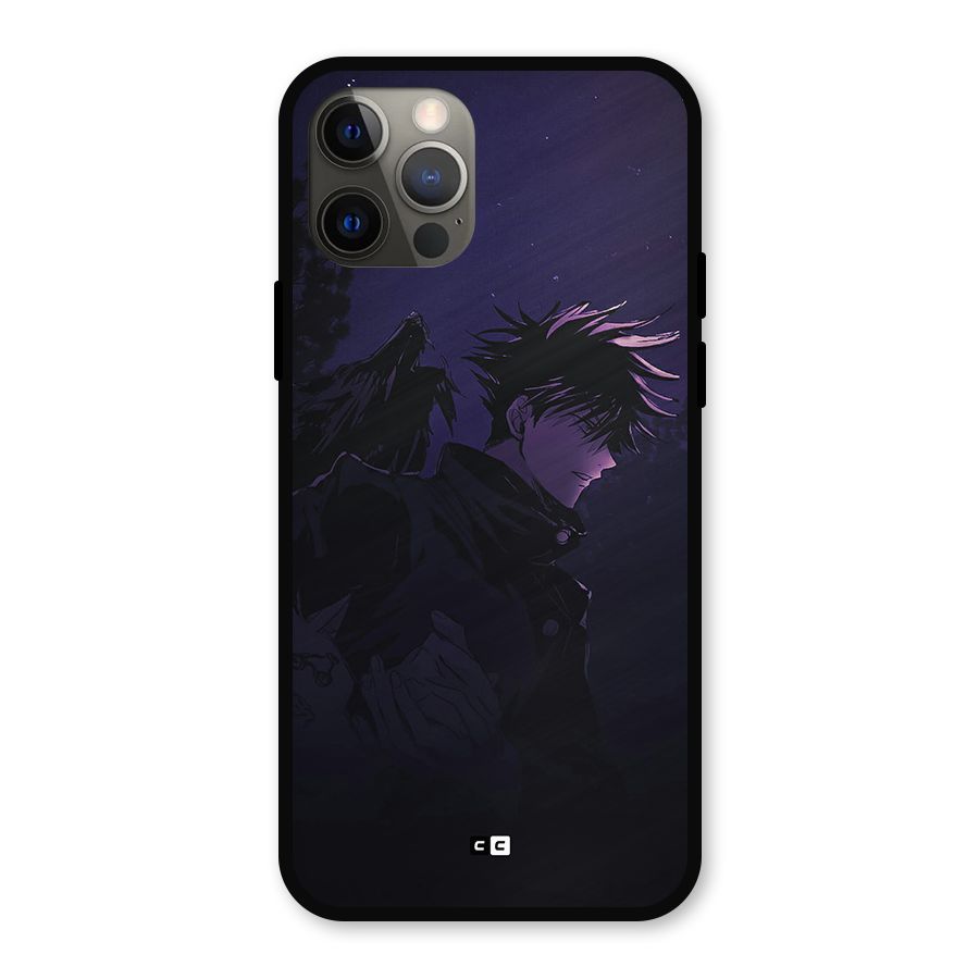Fushiguro Demon Crows Metal Back Case for iPhone 12 Pro