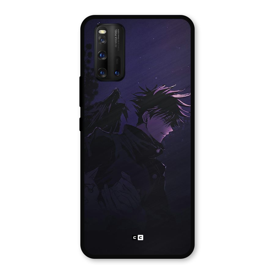 Fushiguro Demon Crows Metal Back Case for iQOO 3