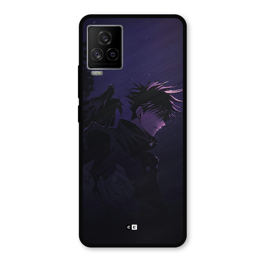 Fushiguro Demon Crows Metal Back Case for iQOO 7 Legend 5G
