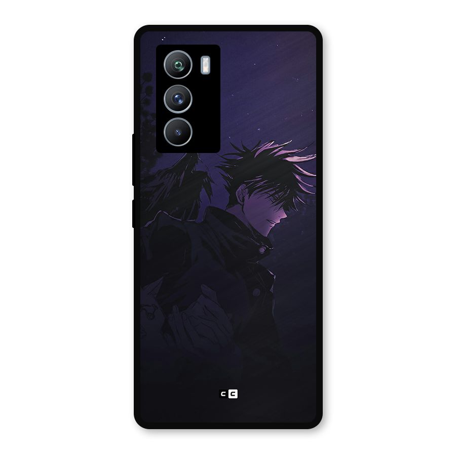 Fushiguro Demon Crows Metal Back Case for iQOO 9 SE