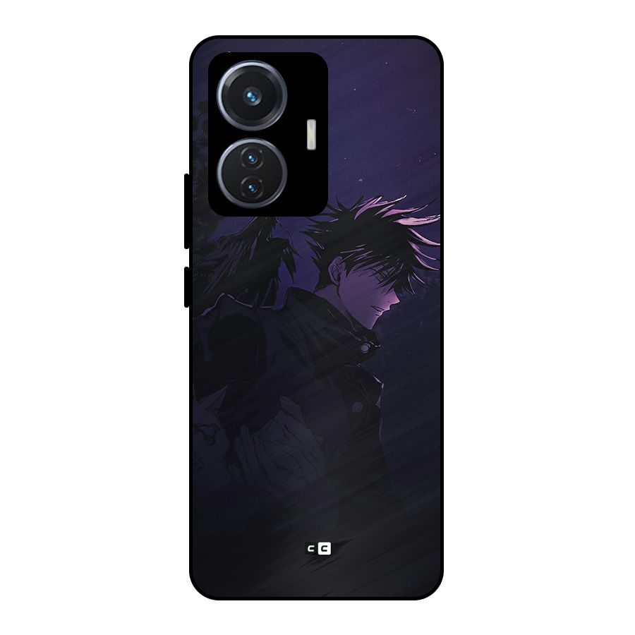 Fushiguro Demon Crows Metal Back Case for iQOO Z6 44W