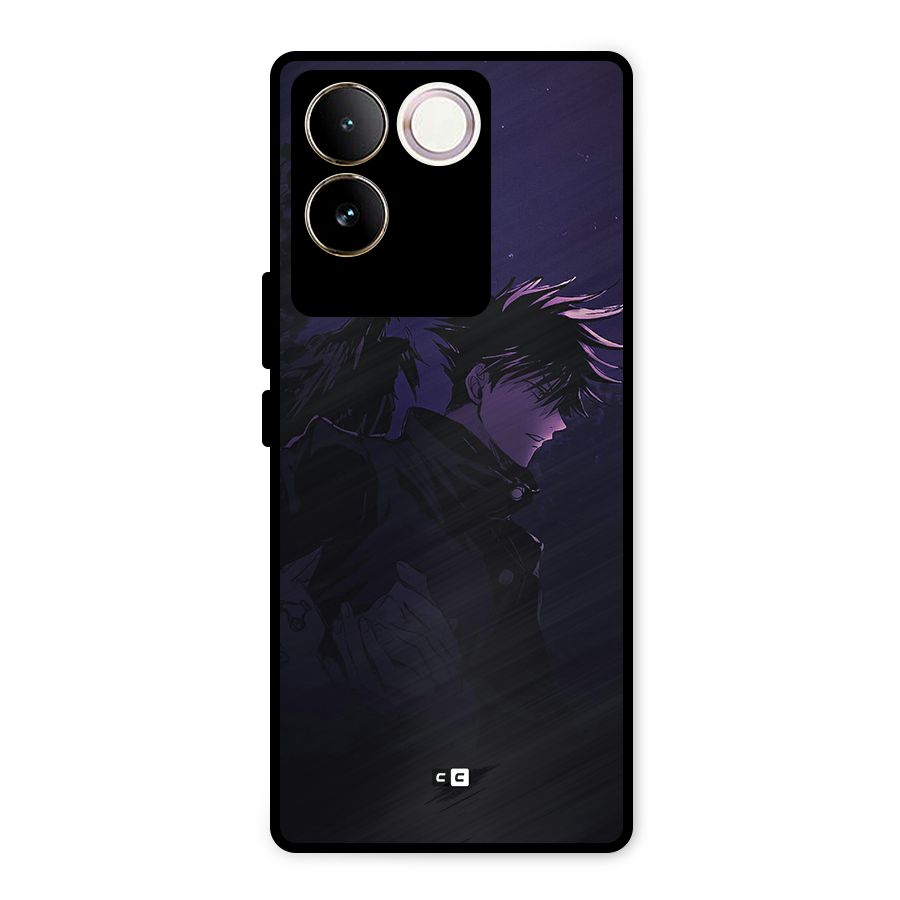 Fushiguro Demon Crows Metal Back Case for iQOO Z7 Pro