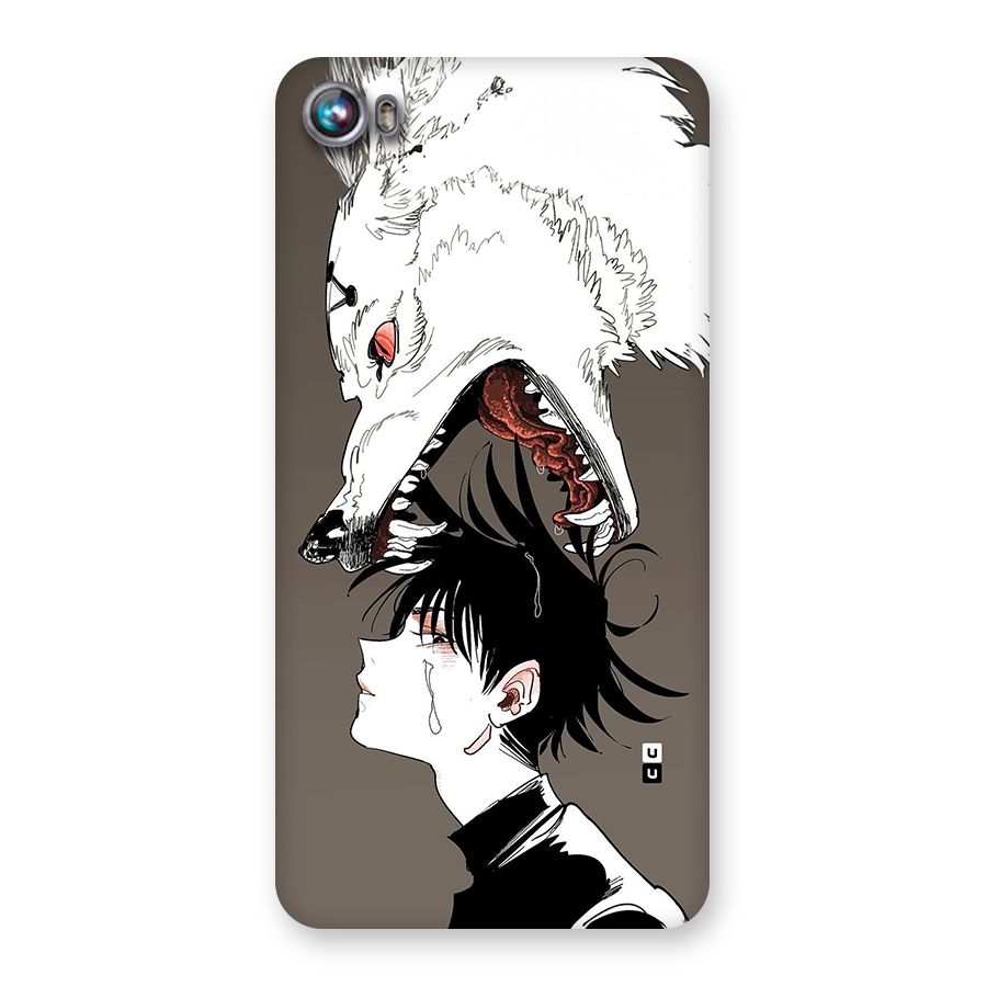 Fushiguro Demon Dog Back Case for Canvas Fire 4 (A107)