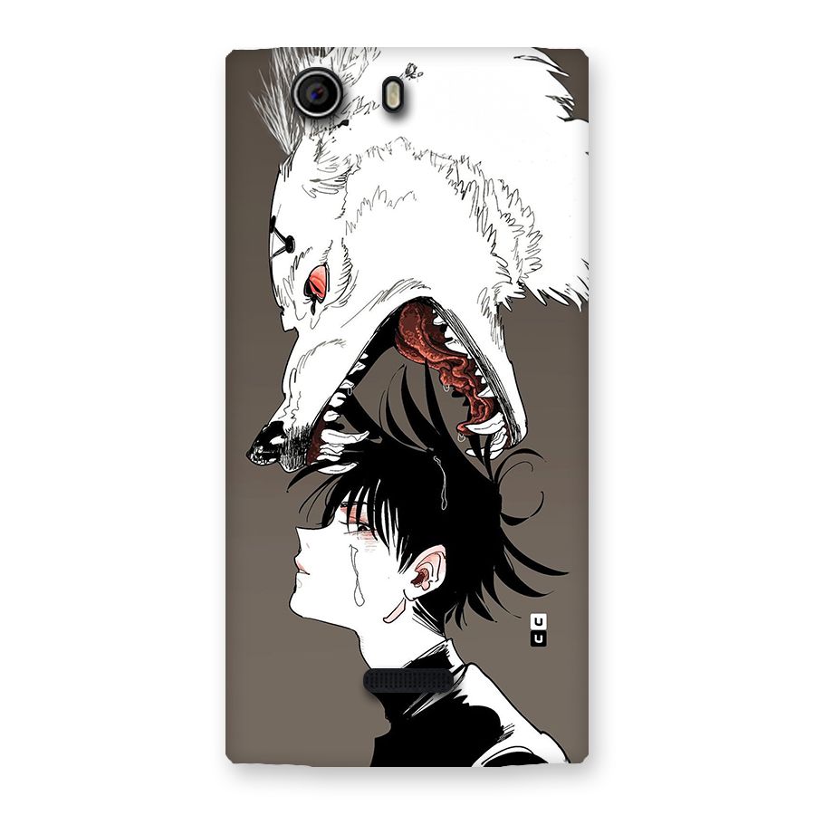 Fushiguro Demon Dog Back Case for Canvas Nitro 2 E311