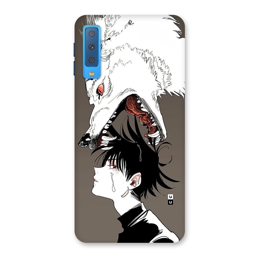 Fushiguro Demon Dog Back Case for Galaxy A7 (2018)