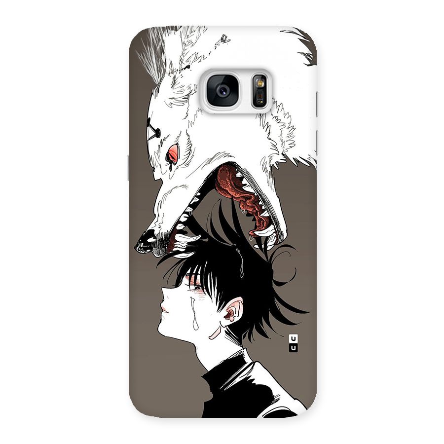 Fushiguro Demon Dog Back Case for Galaxy S7 Edge