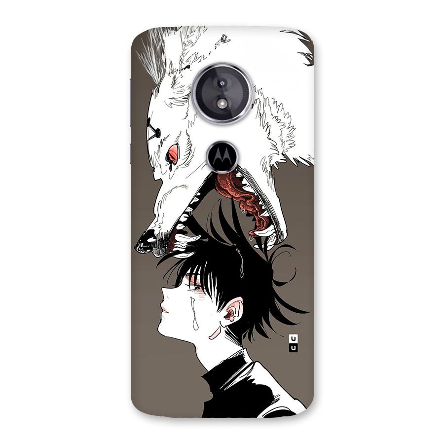 Fushiguro Demon Dog Back Case for Moto E5