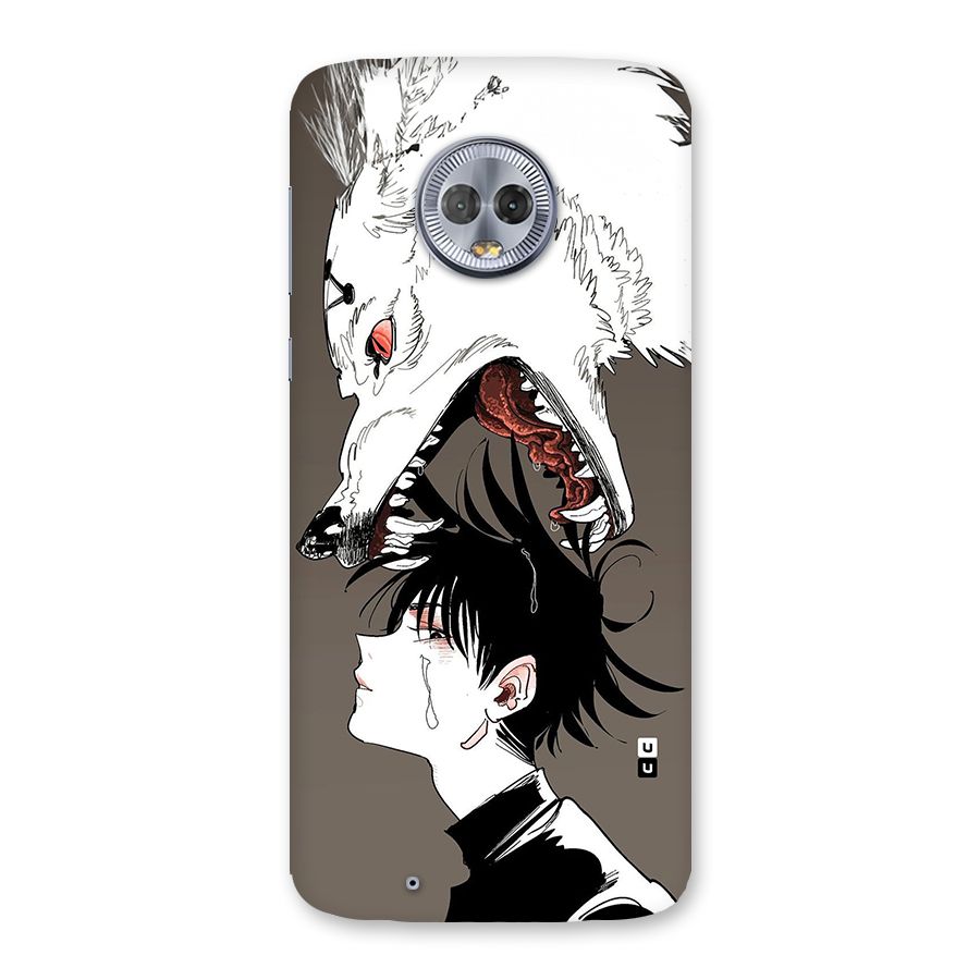 Fushiguro Demon Dog Back Case for Moto G6