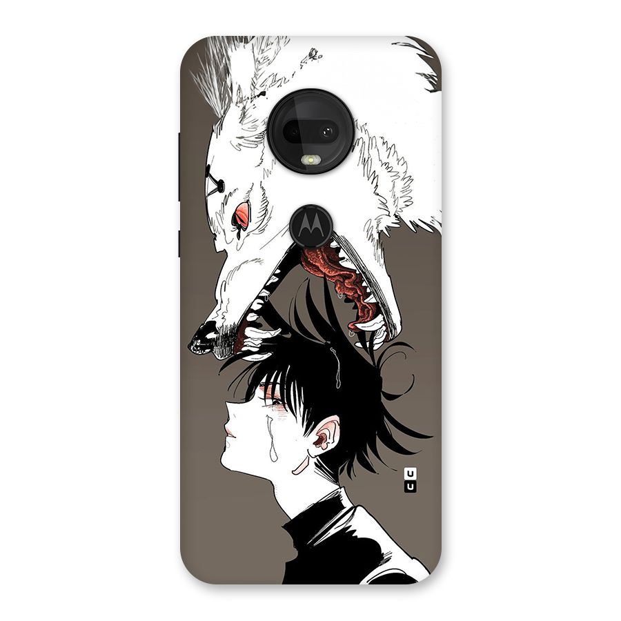 Fushiguro Demon Dog Back Case for Moto G7