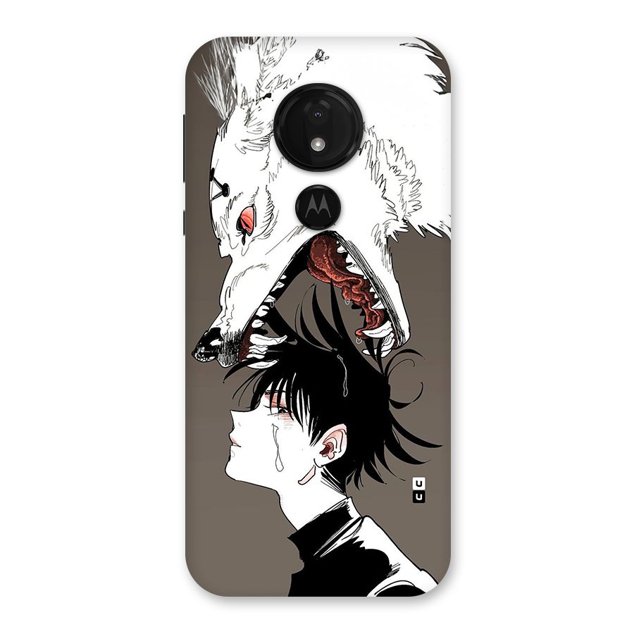 Fushiguro Demon Dog Back Case for Moto G7 Power