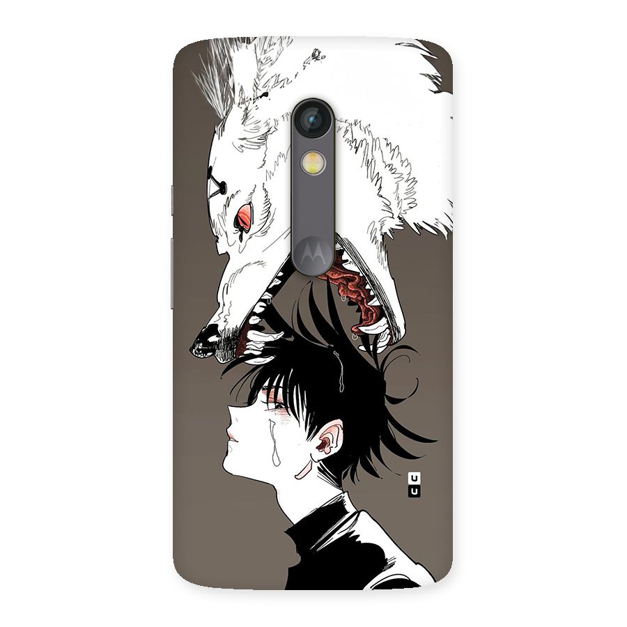 Fushiguro Demon Dog Back Case for Moto X Play