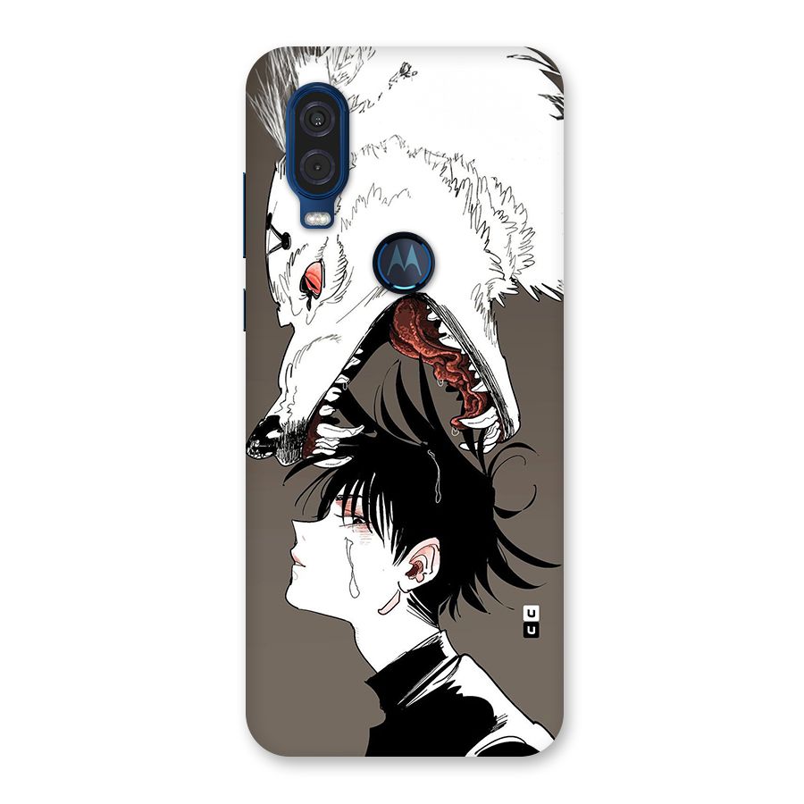 Fushiguro Demon Dog Back Case for Motorola One Vision