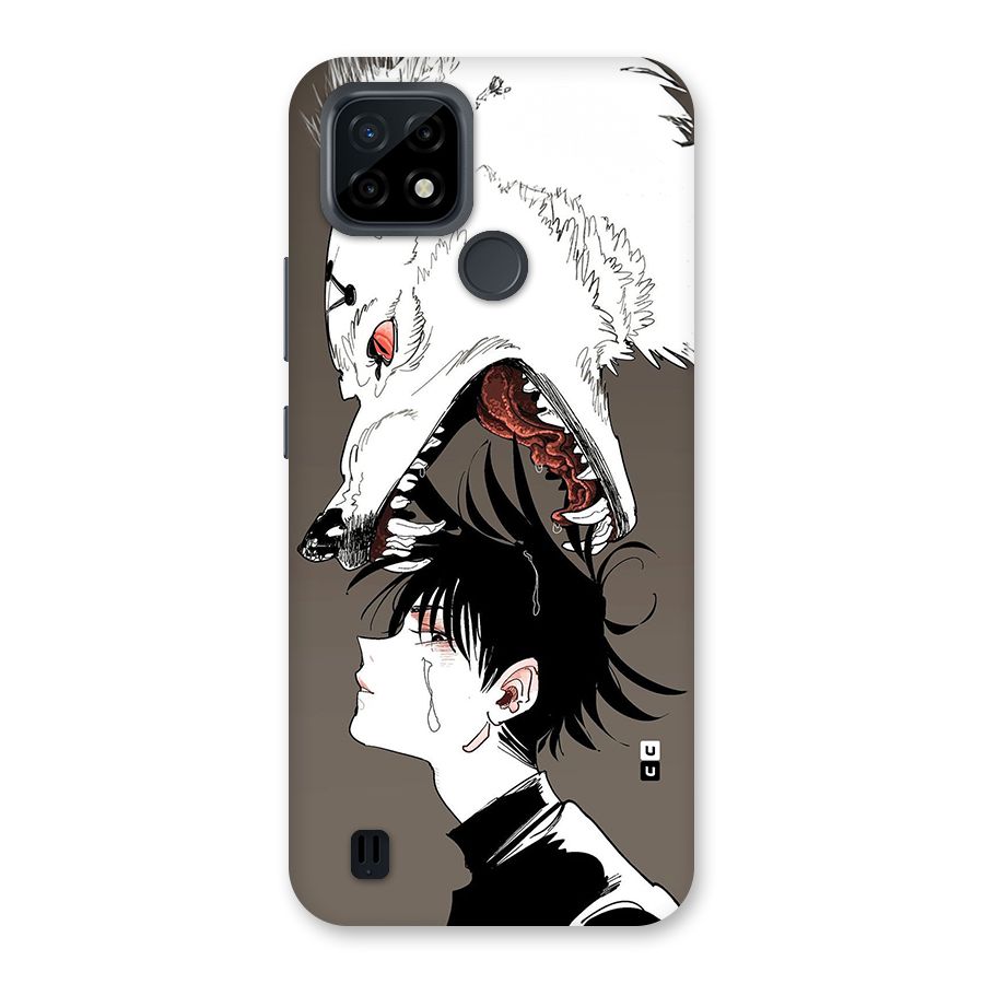 Fushiguro Demon Dog Back Case for Realme C21