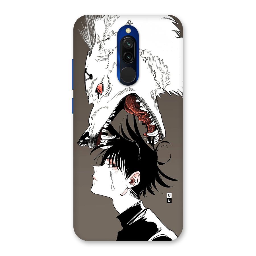 Fushiguro Demon Dog Back Case for Redmi 8