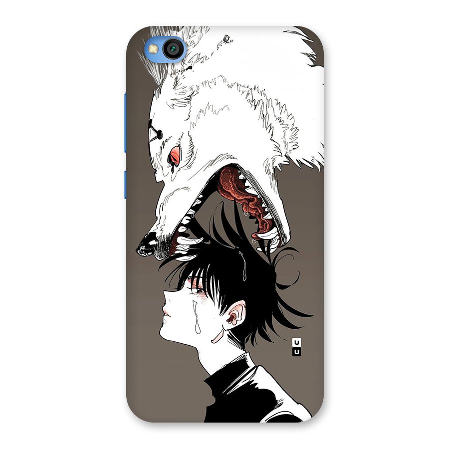 Fushiguro Demon Dog Back Case for Redmi Go