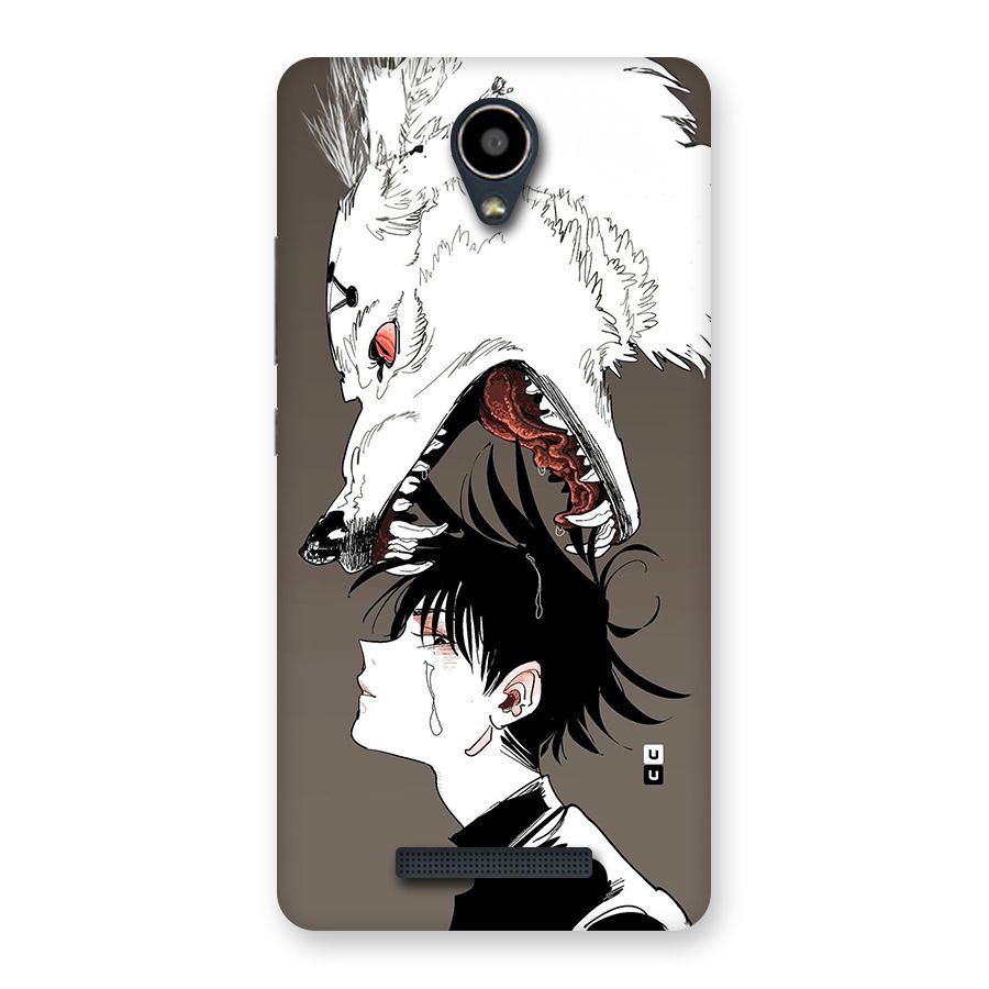 Fushiguro Demon Dog Back Case for Redmi Note 2