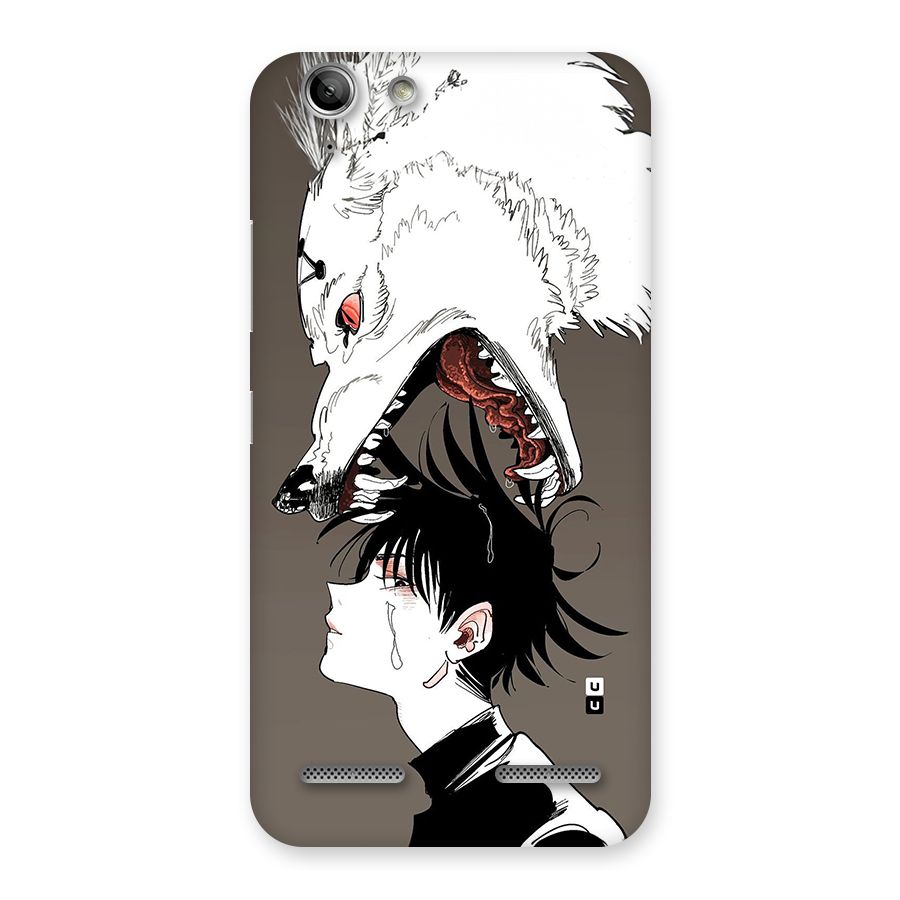 Fushiguro Demon Dog Back Case for Vibe K5