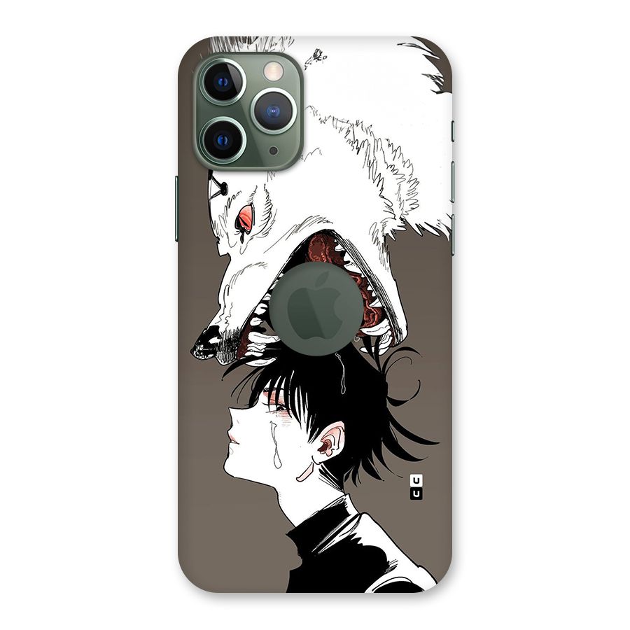 Fushiguro Demon Dog Back Case for iPhone 11 Pro Logo Cut