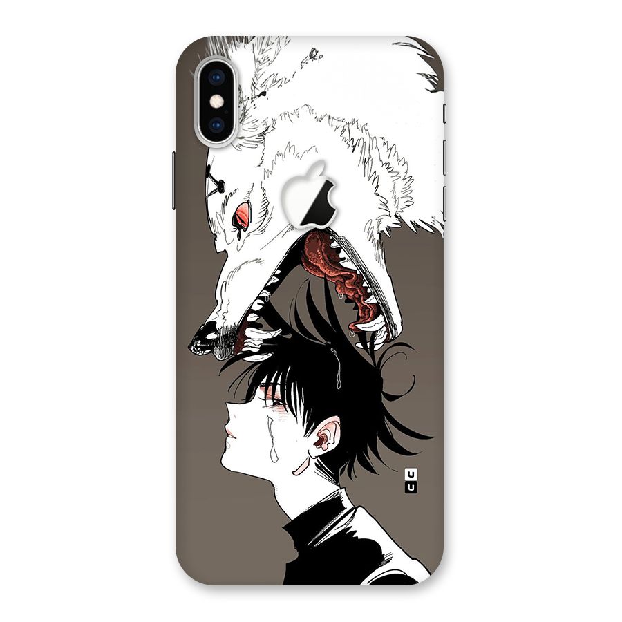 Fushiguro Demon Dog Back Case for iPhone XS Max Apple Cut