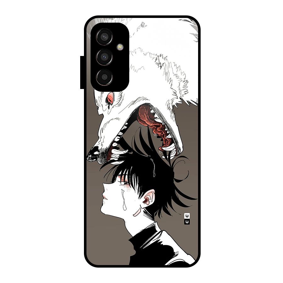 Fushiguro Demon Dog Glass Back Case for Galaxy F13