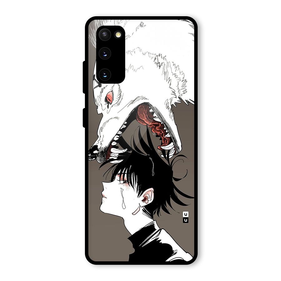 Fushiguro Demon Dog Glass Back Case for Galaxy S20 FE 5G