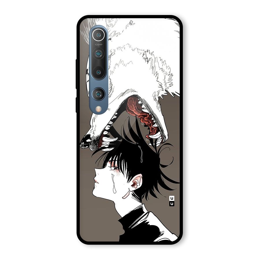Fushiguro Demon Dog Glass Back Case for Mi 10