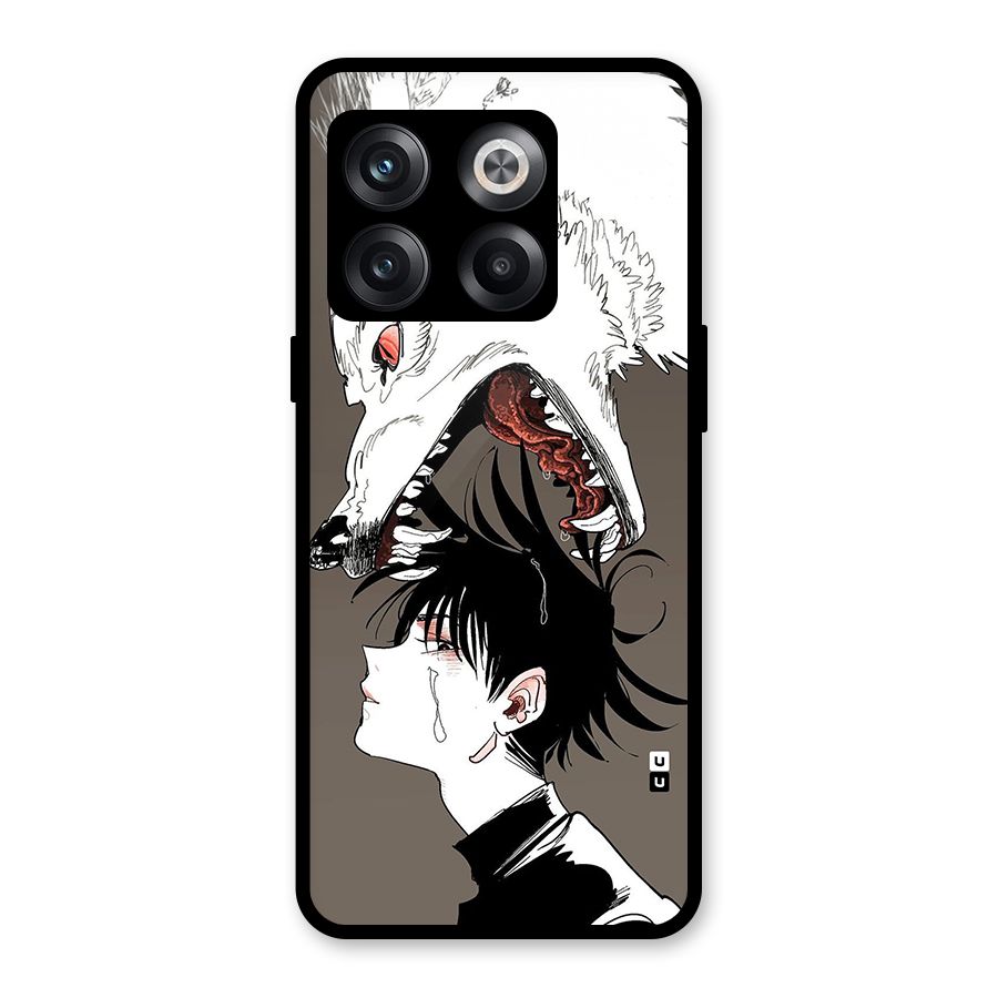 Fushiguro Demon Dog Glass Back Case for OnePlus 10T