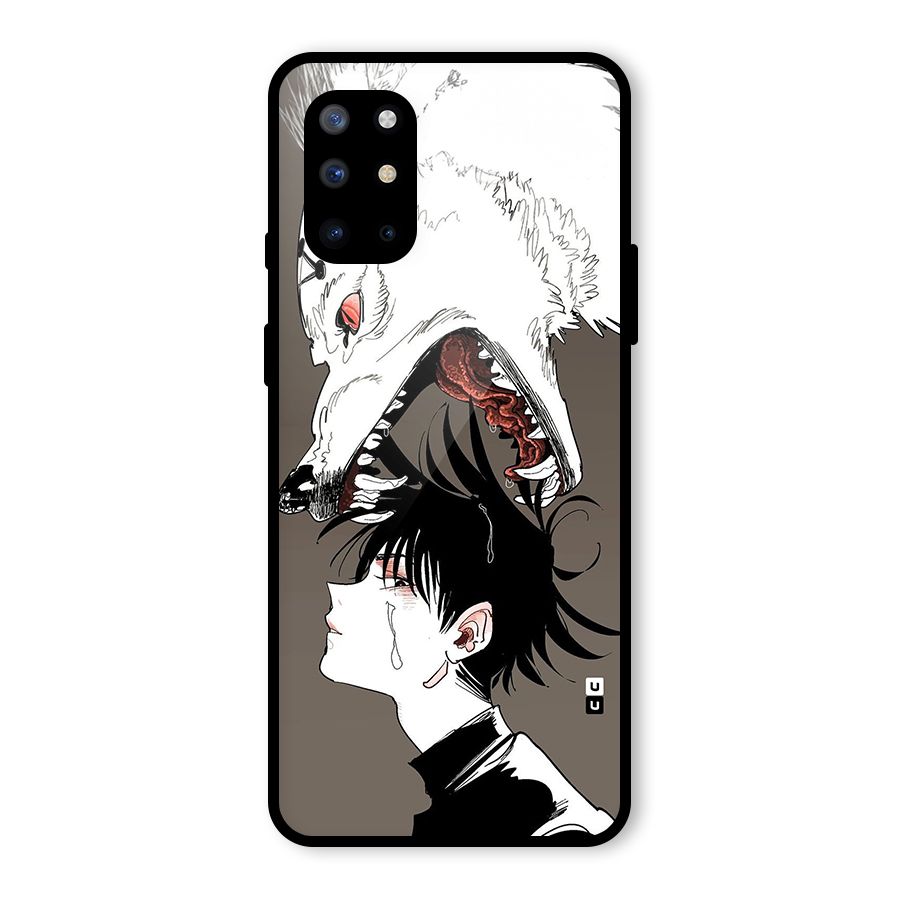 Fushiguro Demon Dog Glass Back Case for OnePlus 8T