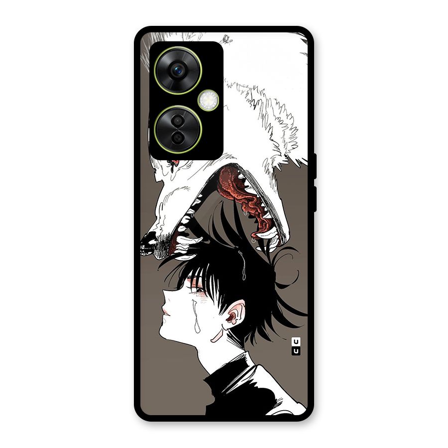 Fushiguro Demon Dog Glass Back Case for OnePlus Nord CE 3 Lite