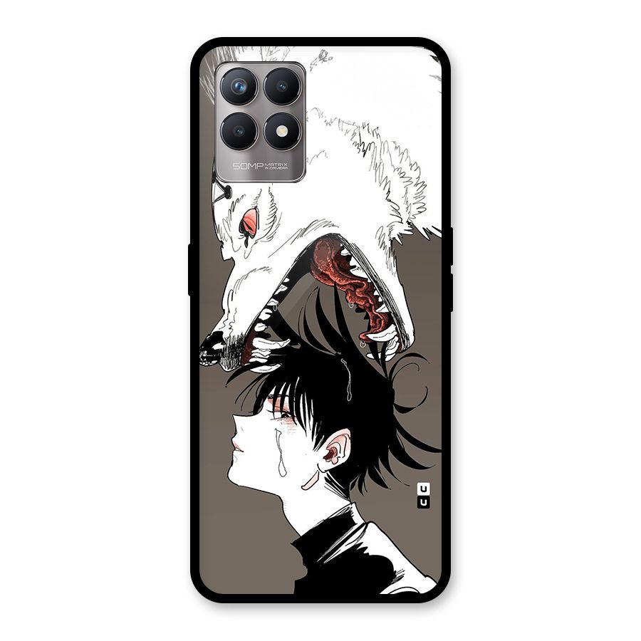 Fushiguro Demon Dog Glass Back Case for Realme Narzo 50