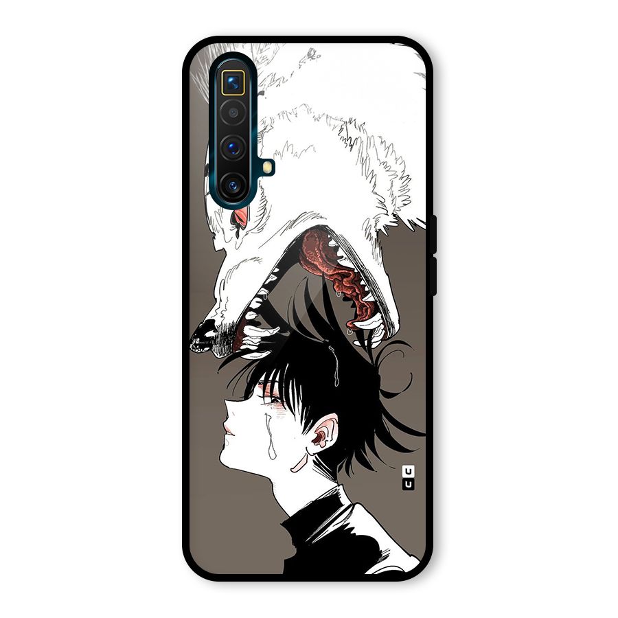 Fushiguro Demon Dog Glass Back Case for Realme X3 SuperZoom